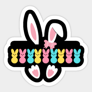 Rabbit Shirt, Bunny Shirt, Easter Sticker